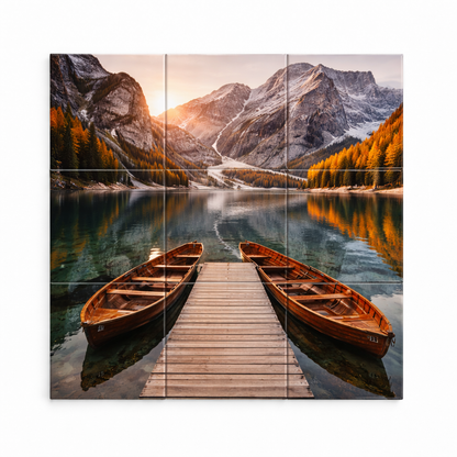 Dein Foto als Magnet-Puzzle – 9 Magnete